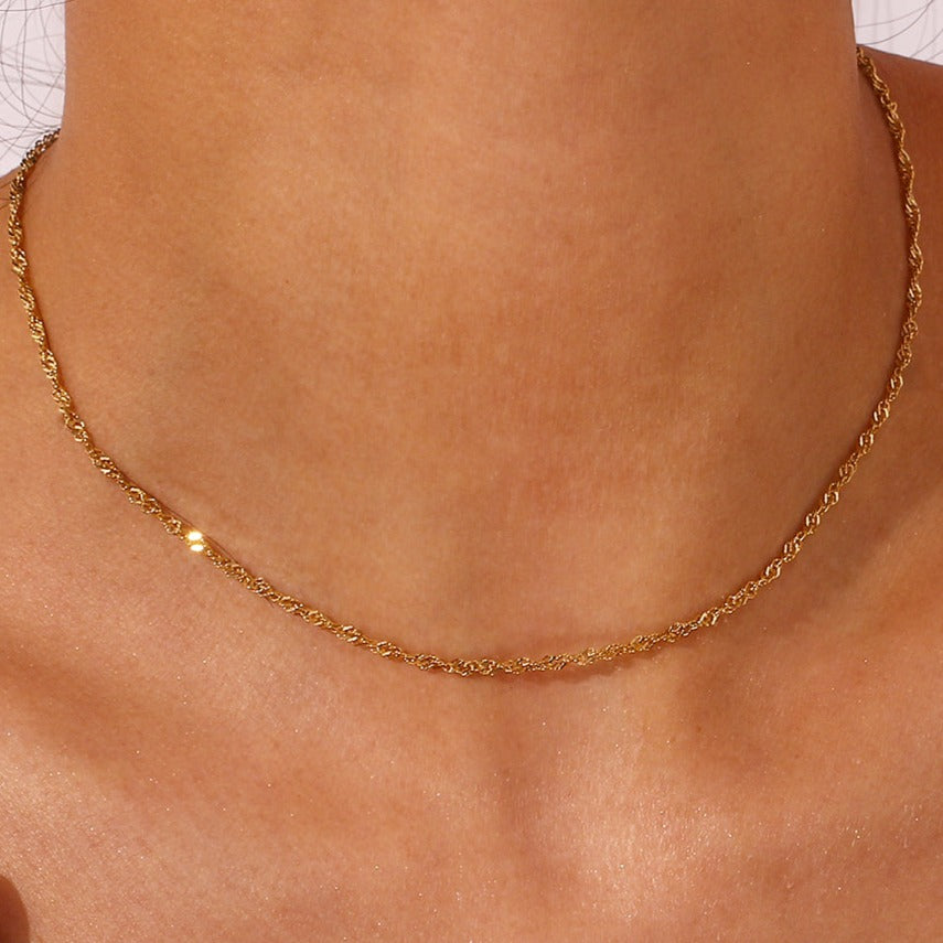 cadena fina oro waterproof - Bendita Eva