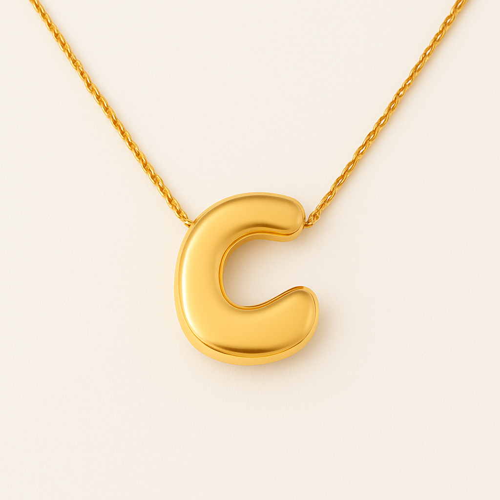 Collar Iniciales Balloon