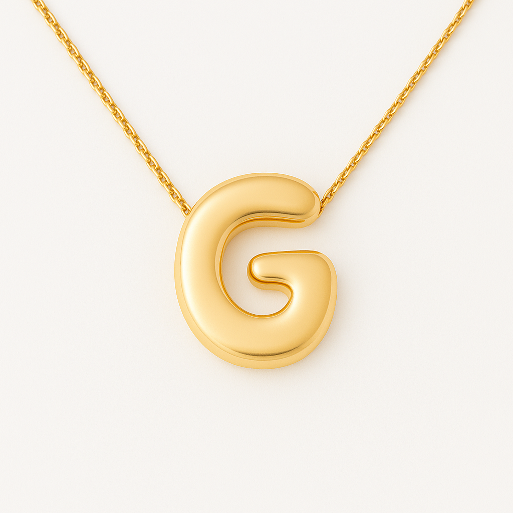 Collar Iniciales Balloon