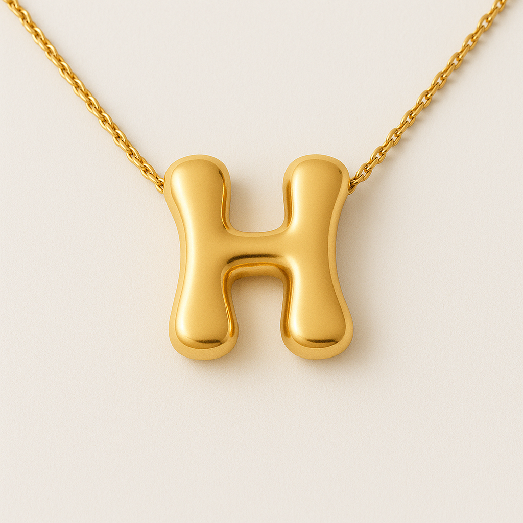 Collar Iniciales Balloon