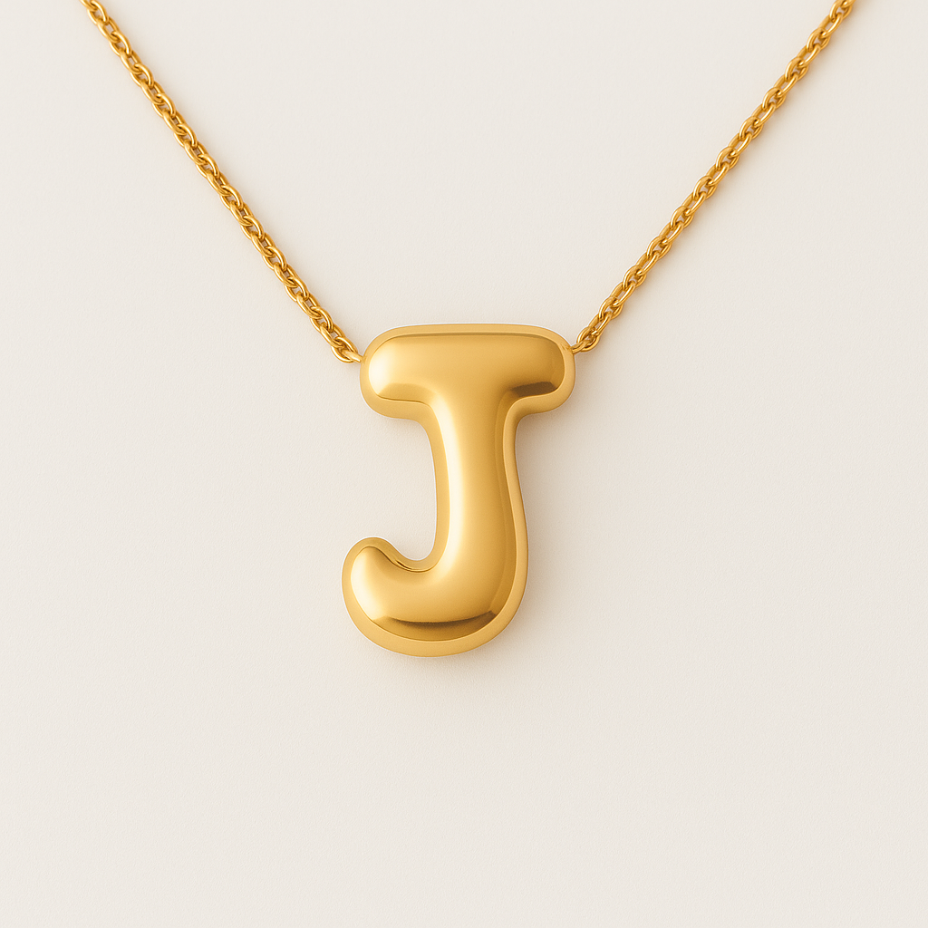 Collar Iniciales Balloon