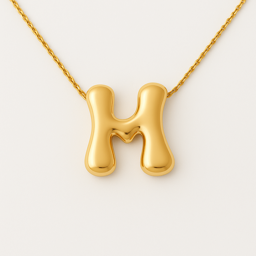 Collar Iniciales Balloon