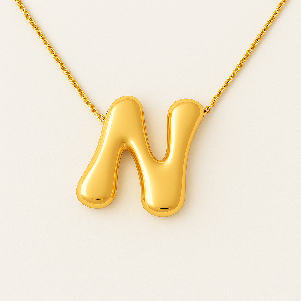Collar Iniciales Balloon