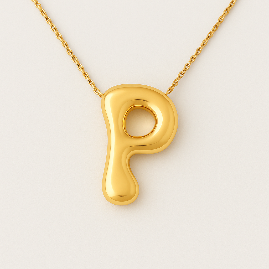 Collar Iniciales Balloon