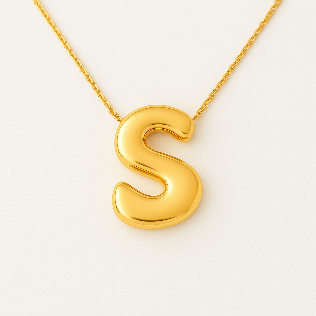 Collar Iniciales Balloon