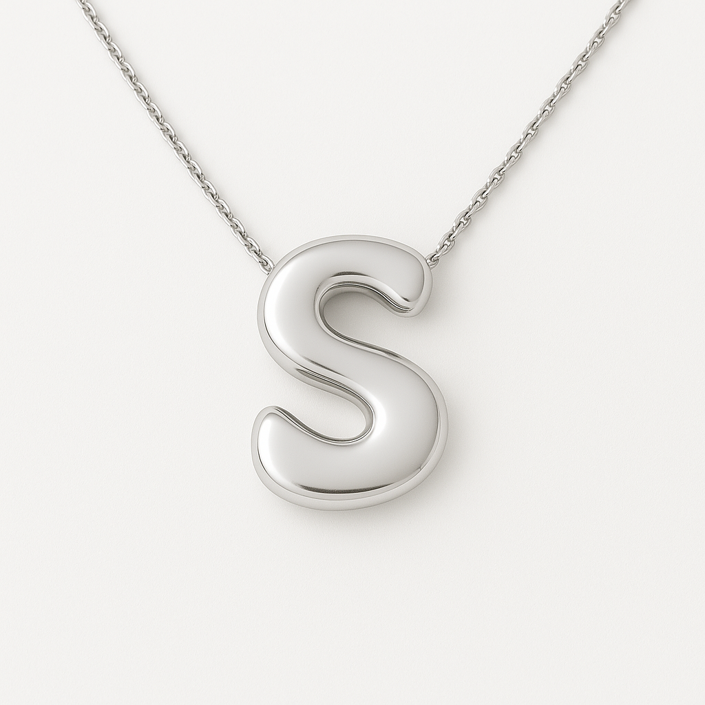 Collar Iniciales Balloon
