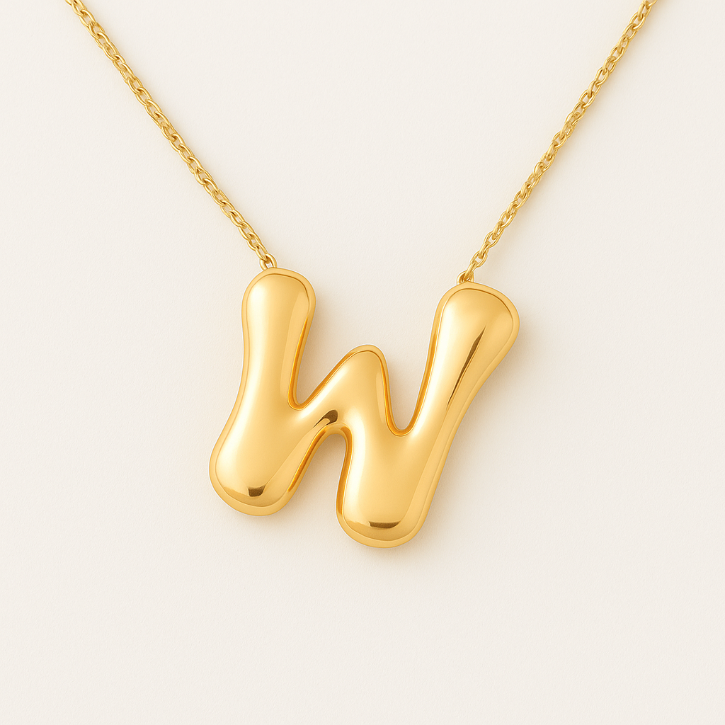 Collar Iniciales Balloon