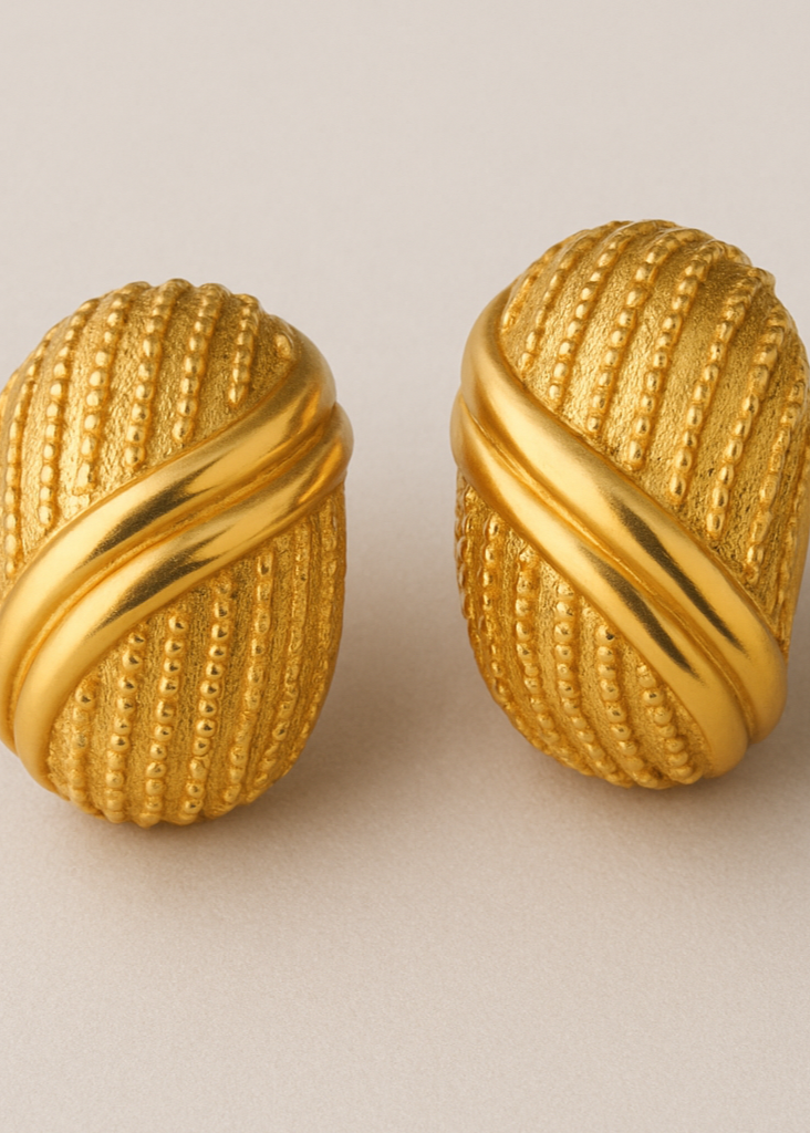 PENDIENTES OVALADO