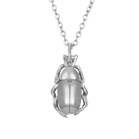 Colgante Escarabajo waterproof plata