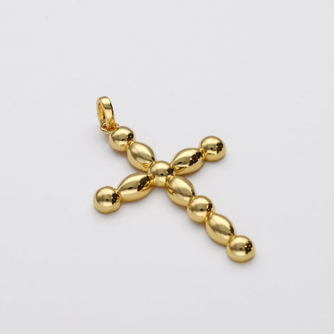 Colgante Cruz Protection oro
