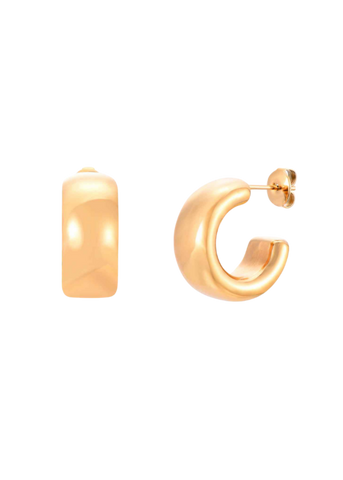 Aros oro Matilda