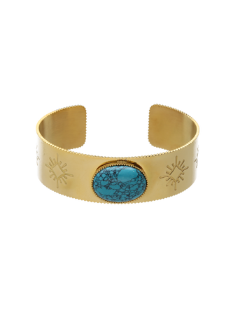 Brazalete oro Turquoise
