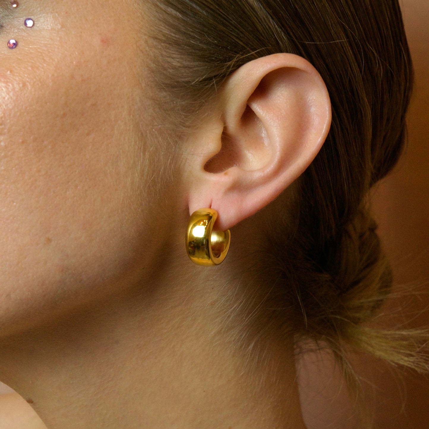 Aros oro Matilda