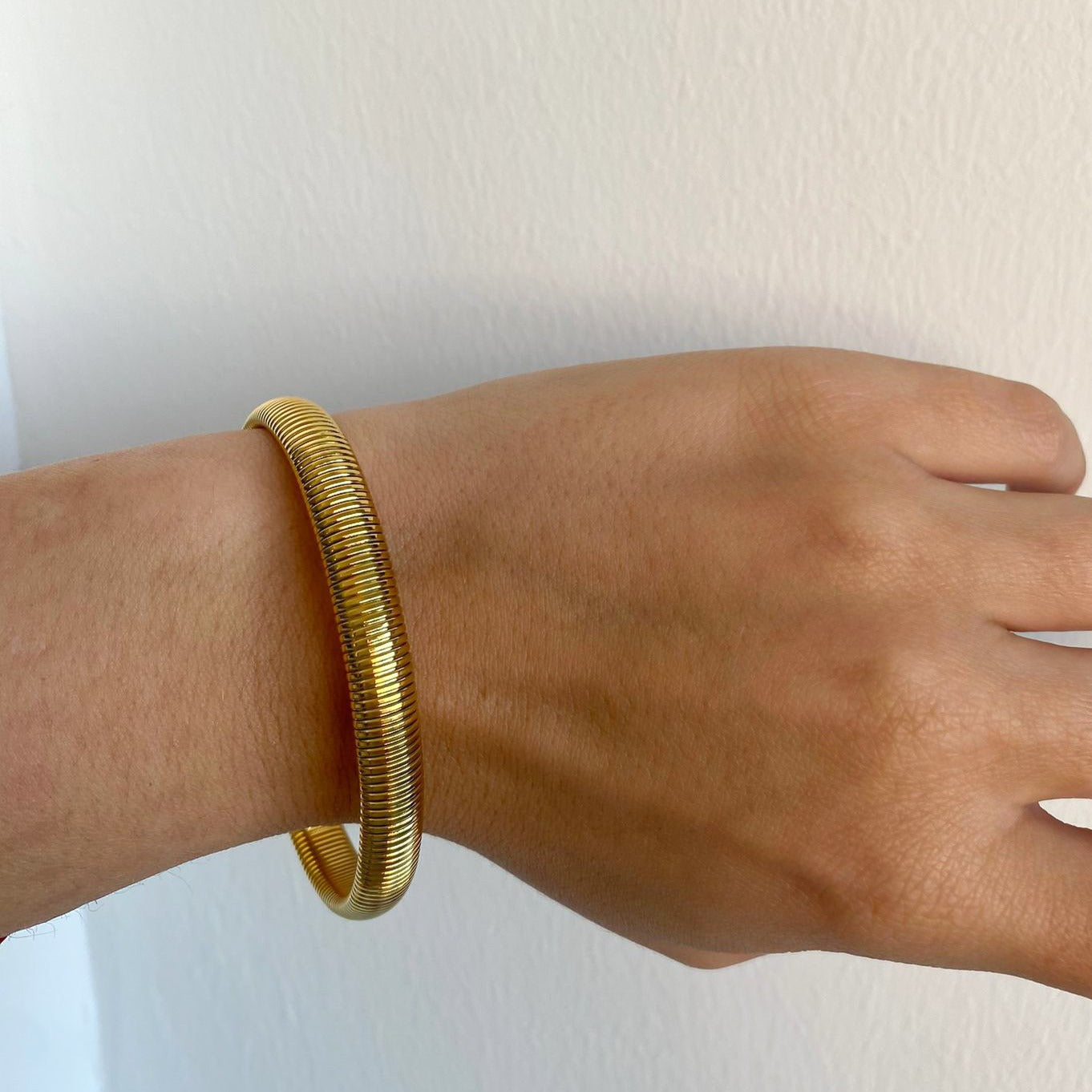 PULSERA BRIANE 8 MM ORO - BENDITA EVA