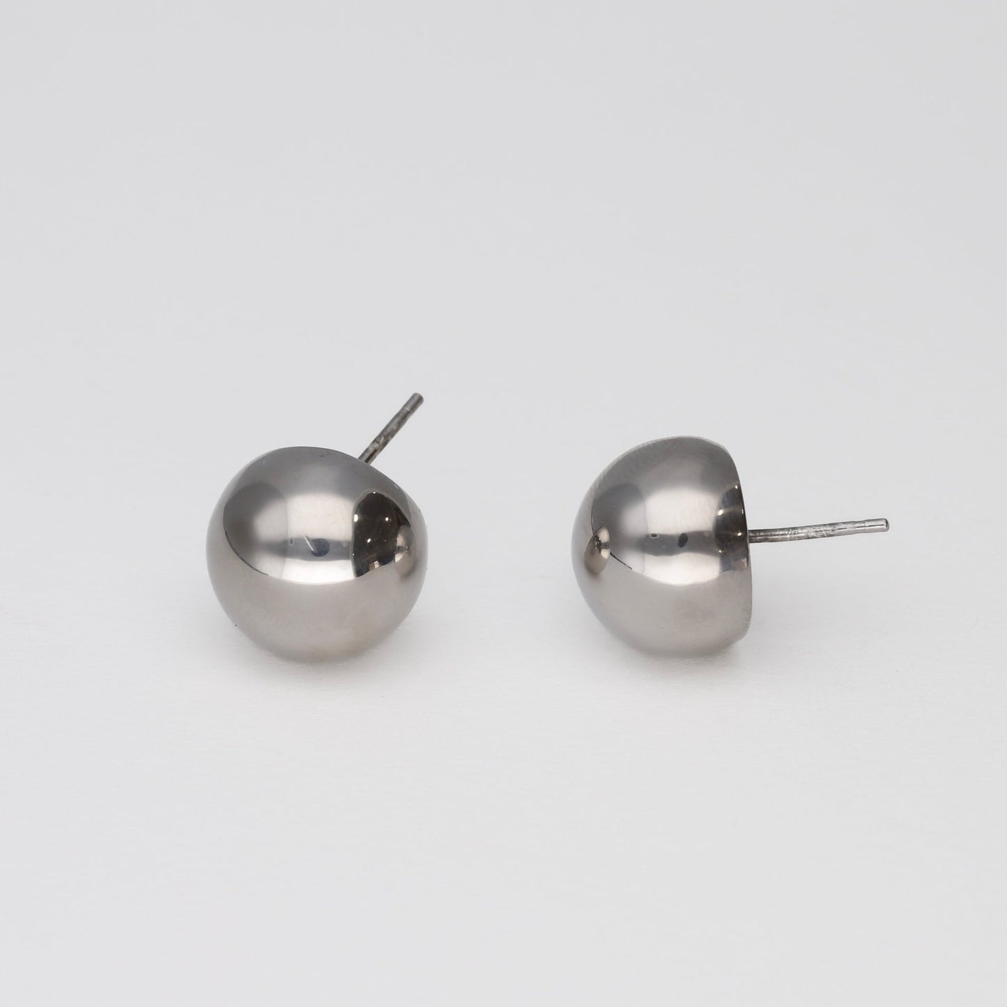 pendientes bola plata de ley 925 - Bendita Eva