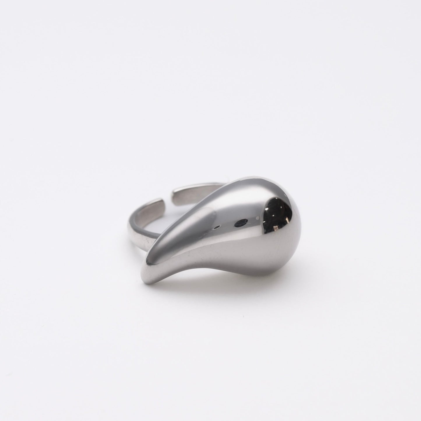 anillo de gota abierto ajustable - Bendita Eva