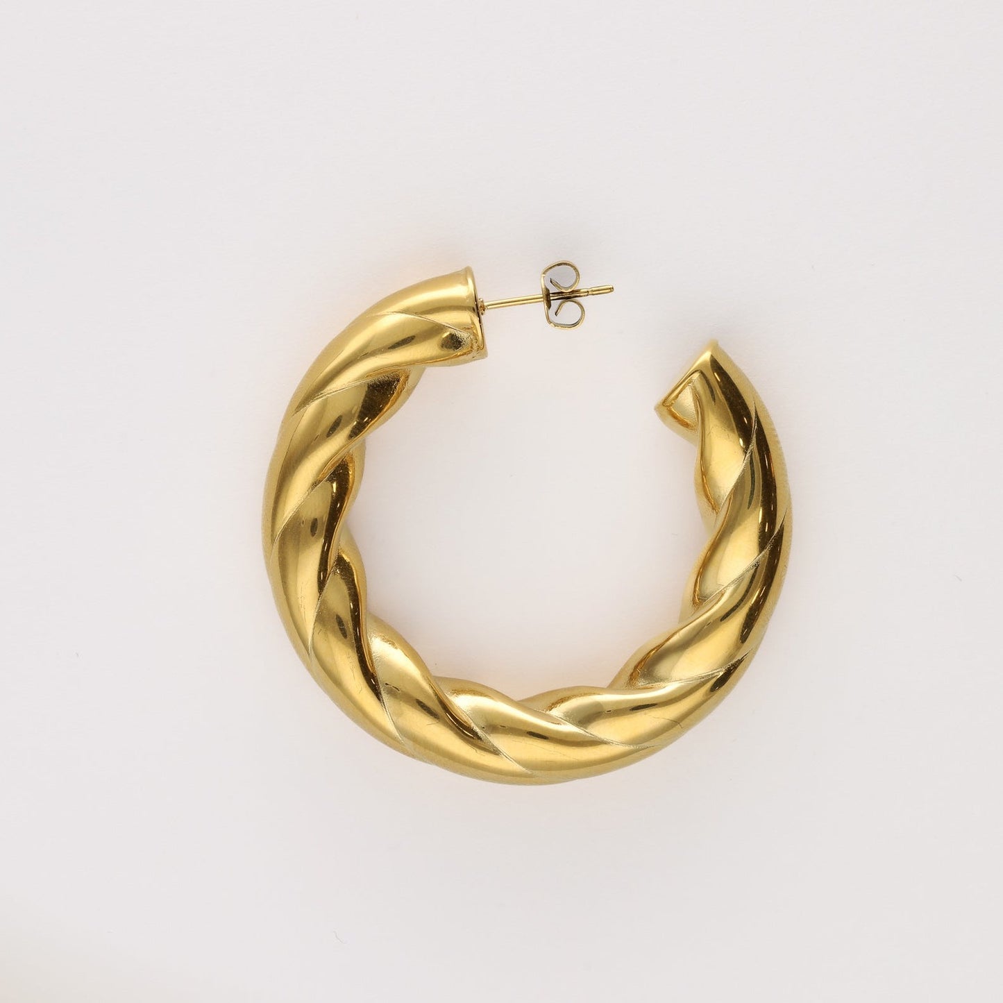Aros gordos Rope waterproof de acero inoxxidable - Bendita Eva