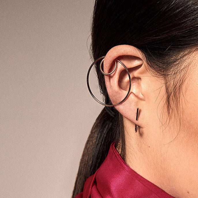 Paula silver earrings