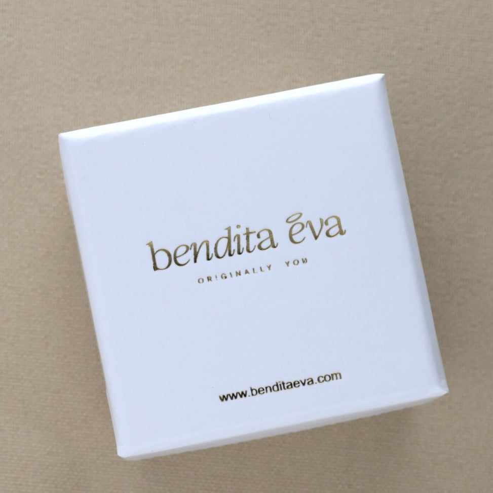 Ear cuff de plata liso Triple Bendita Eva