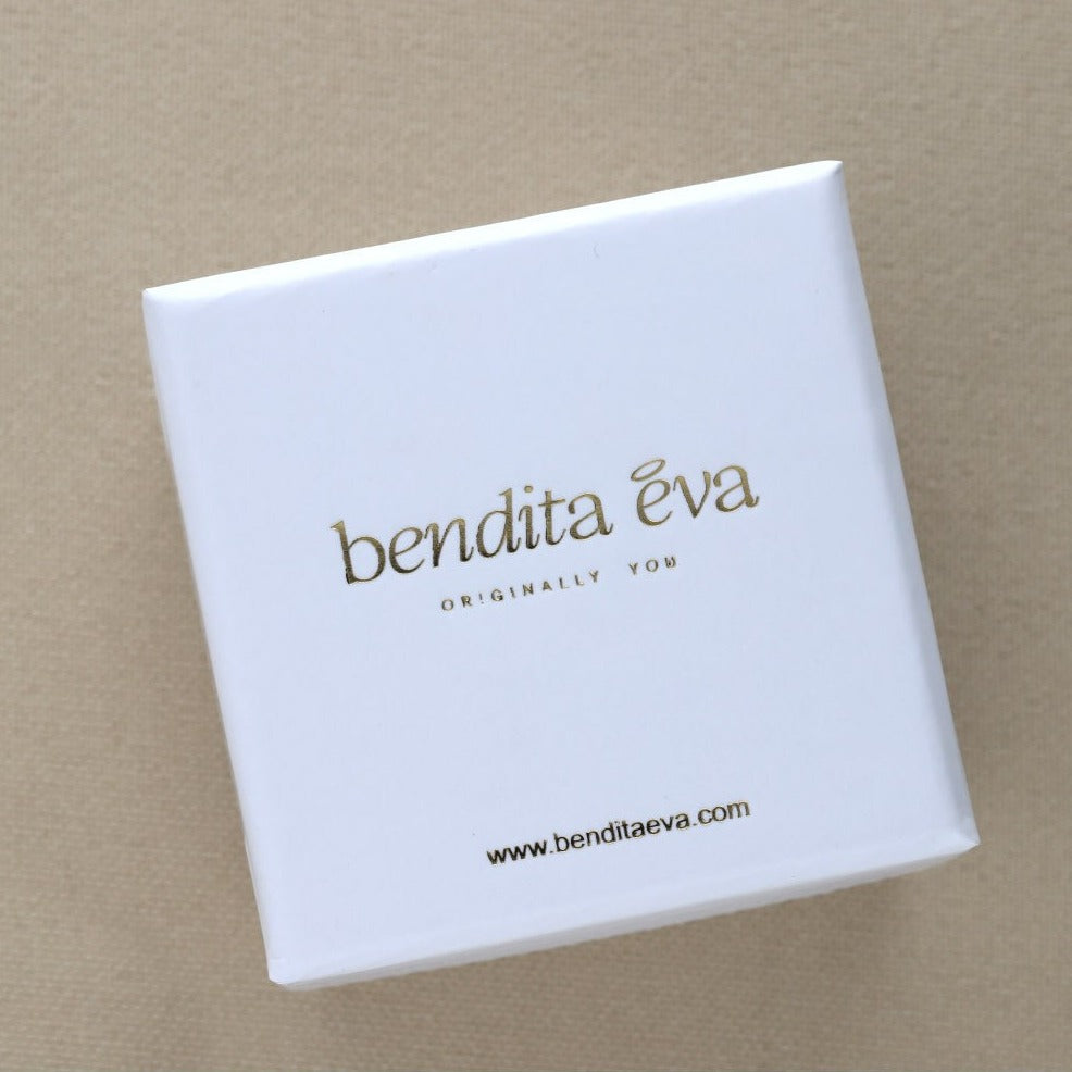 pendientes mini circonita corona