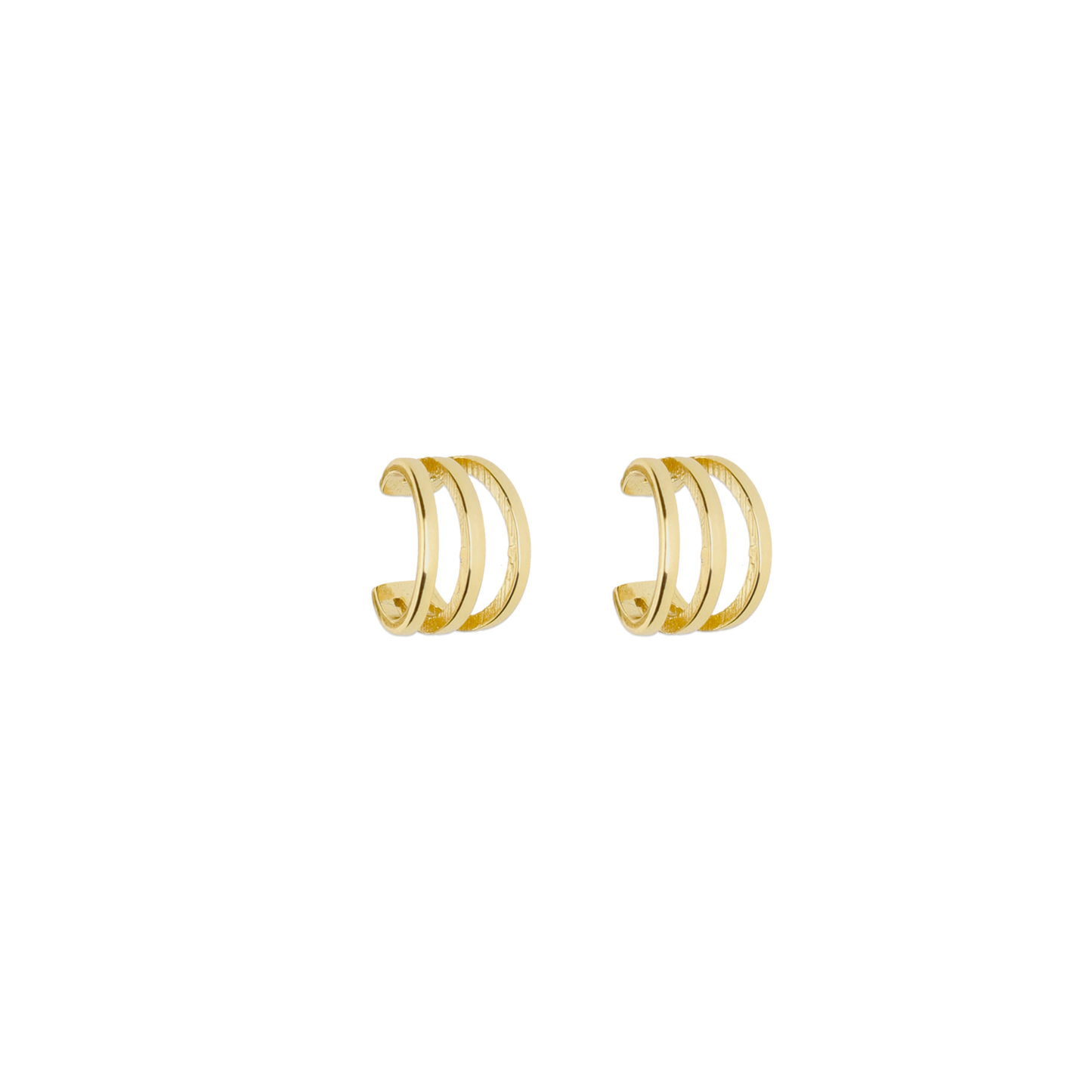 Ear cuff liso oro Triple