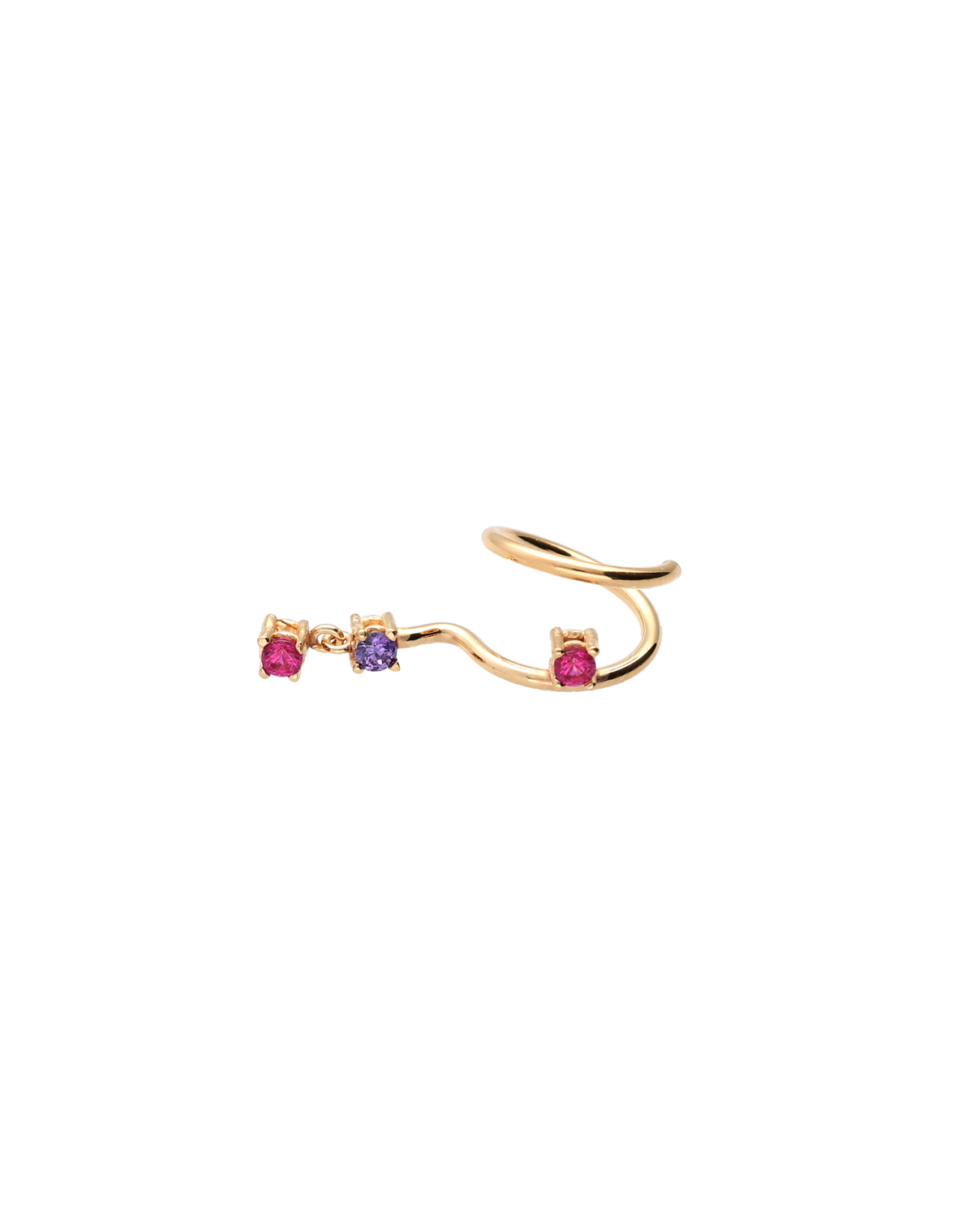 Pendientes espiral oro Carmen