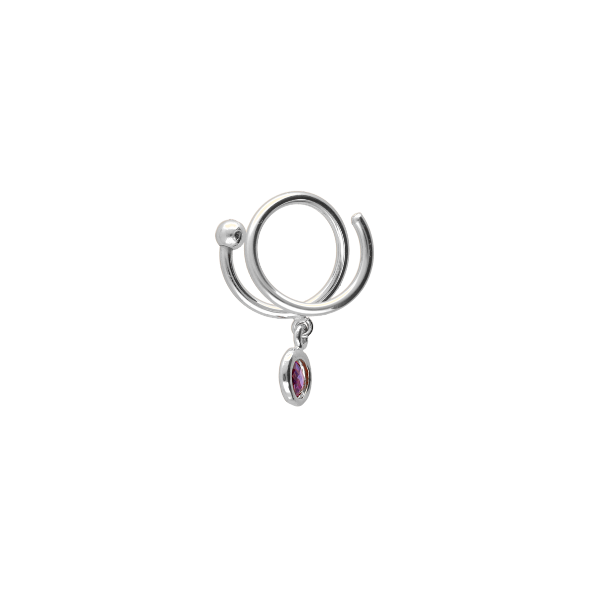Dana silver earrings