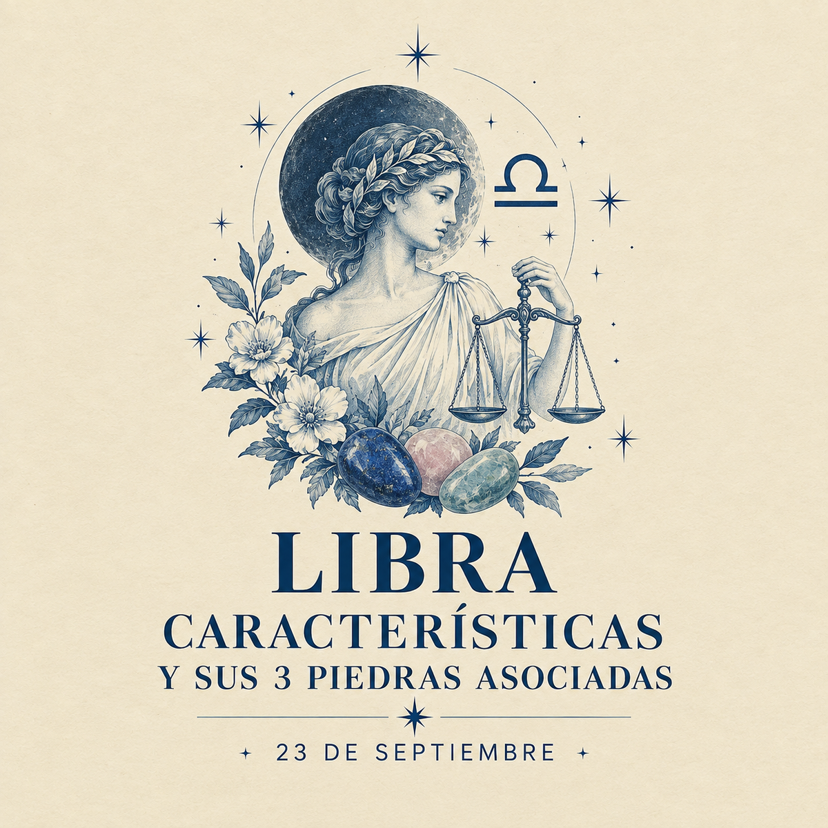 LIBRA - CARACTERISTICAS Y PIEDRAS - BENDITA EVA JEWELS