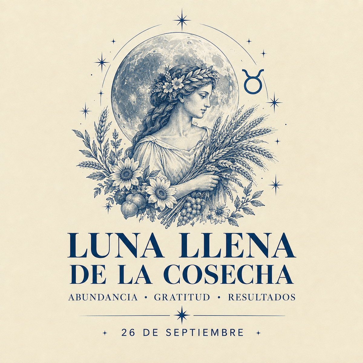 Luna de la Cosecha 2026: significado, simbolismo y la energía de la Luna llena del 26 de septiembre