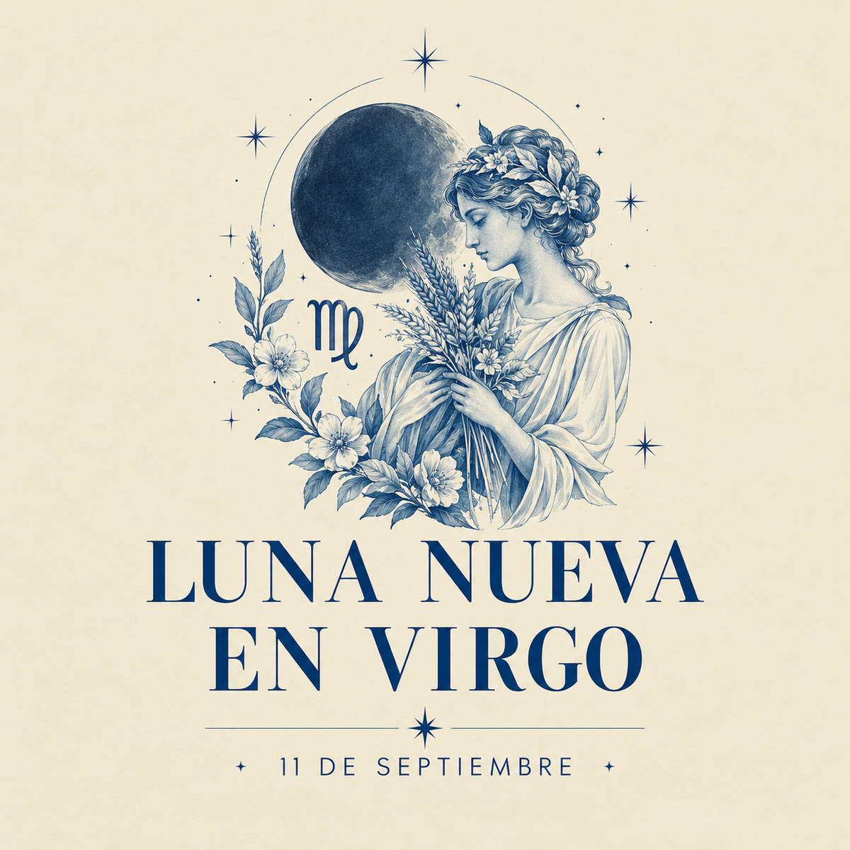 Luna nueva en virgo - Bendita Eva