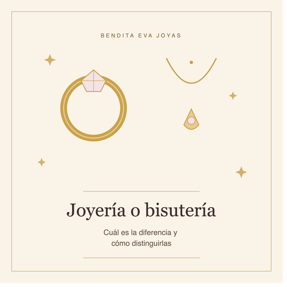Joyería o Bisutería: Cuál es la Diferencia y Cómo Distinguirlas