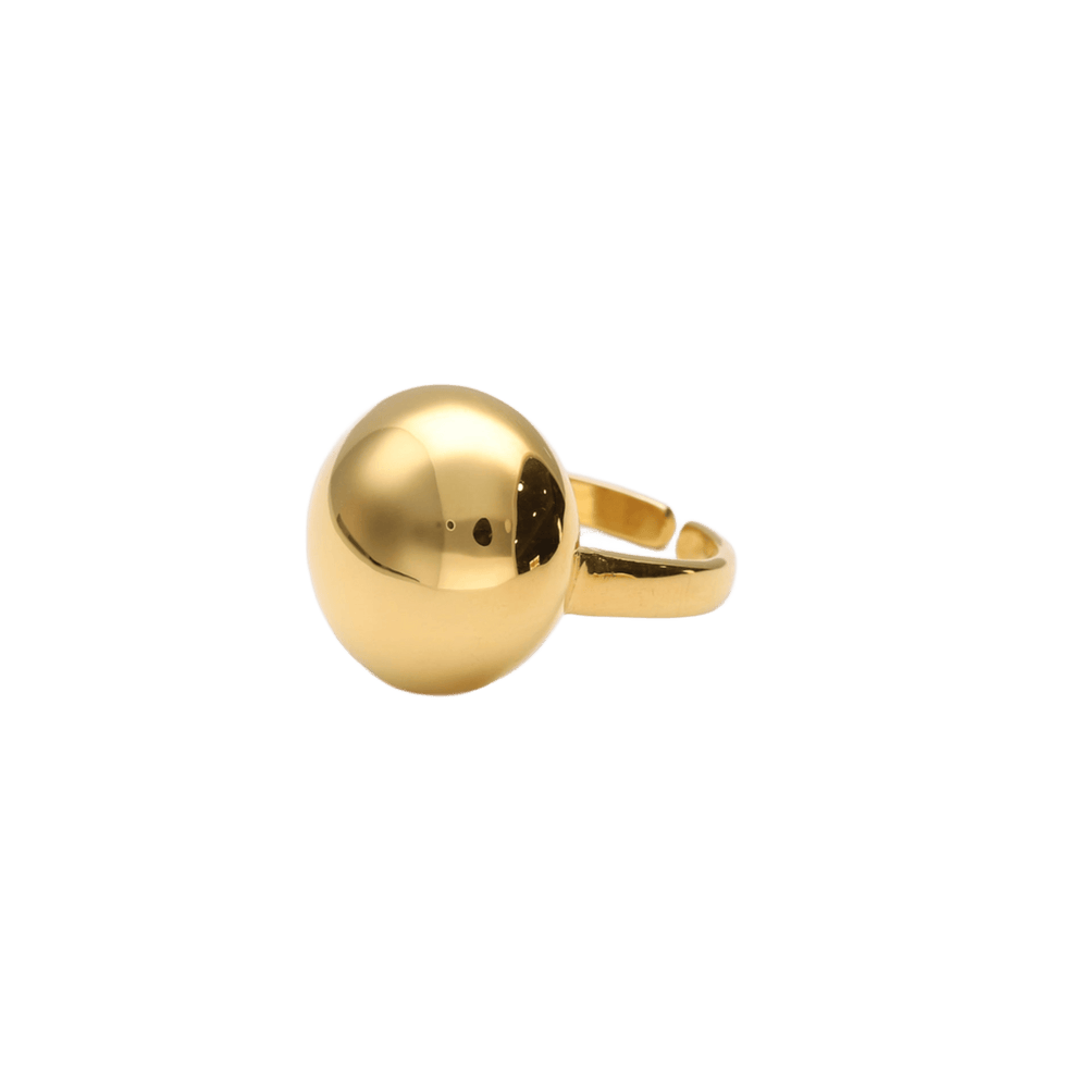 Anillo Bola oro ajustable