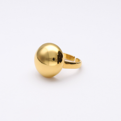 Anillo Bola oro ajustable