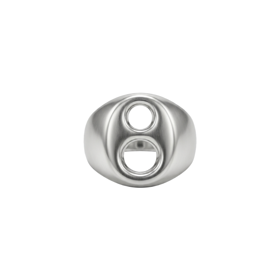 Anillo Calabrote plata de ley