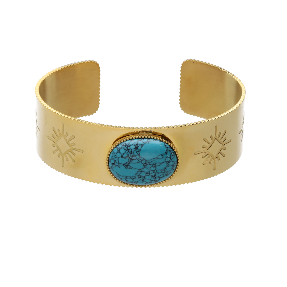 
                      
                        brazalete waterproof piedra turquesa - Bendita Eva
                      
                    