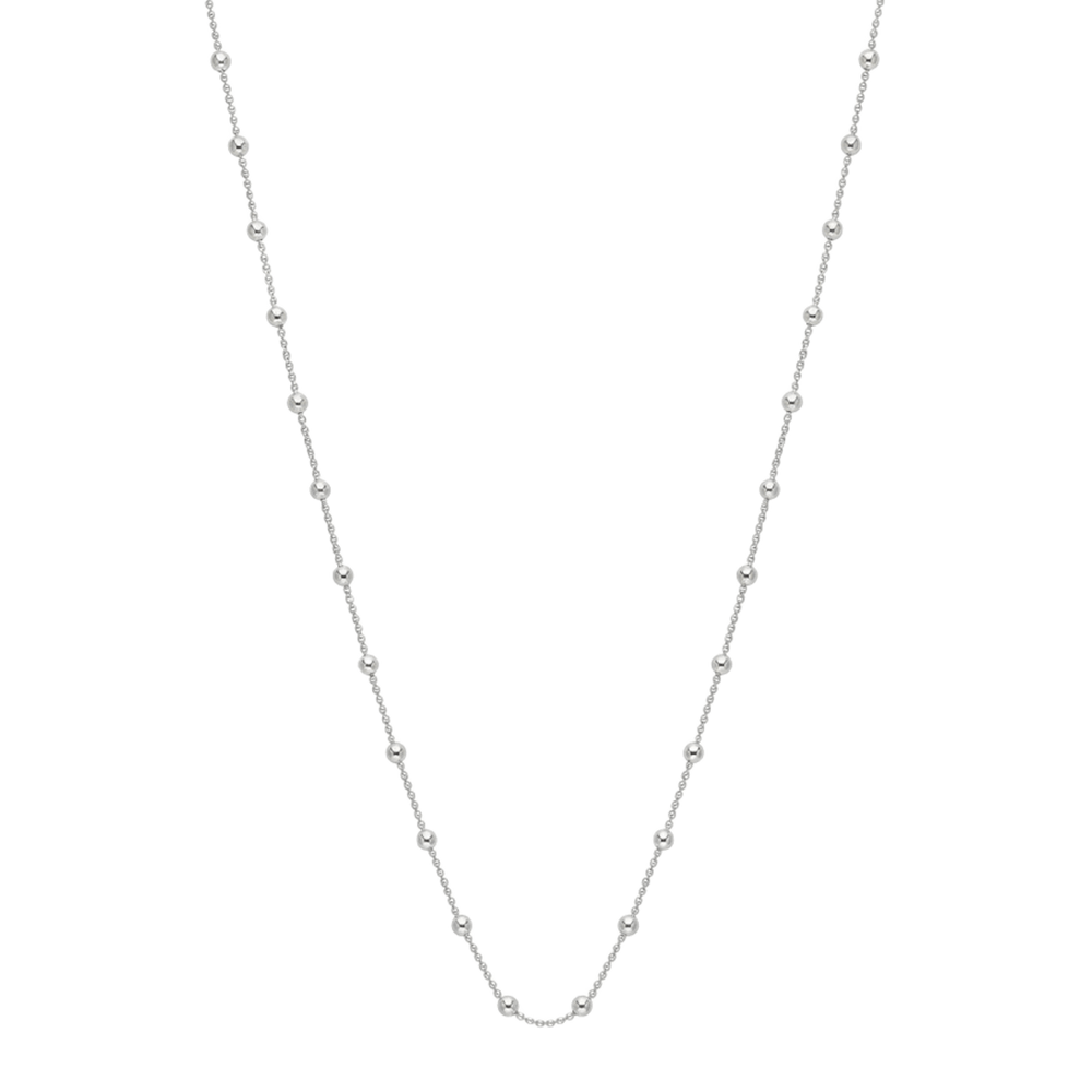 Cadena Bolitas plata de ley