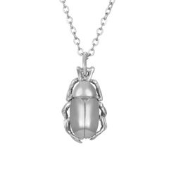 Colgante Escarabajo waterproof plata