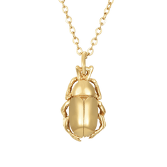 Colgante Escarabajo waterproof oro
