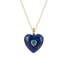 Colgante Corazón Lapislázuli