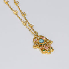 Colgante oro Mano de Fátima