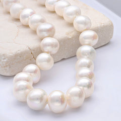 Collar de perlas redondas 13-14 mm AAA Charlotte