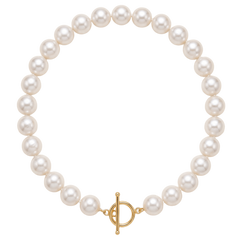 Collar de perlas redondas 13-14 mm AAA Audrey