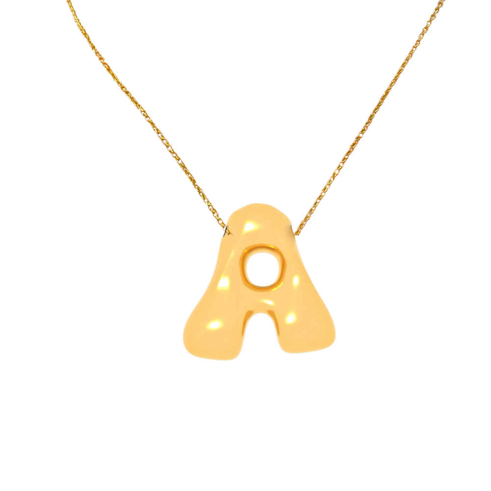Collar Iniciales Balloon - Bendita Eva