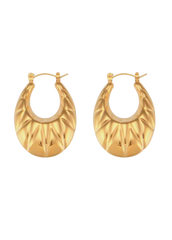 Savanna-Ohrringe aus Gold