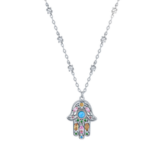 Colgante plata Mano de Fátima