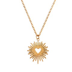 Colgante oro Sunset
