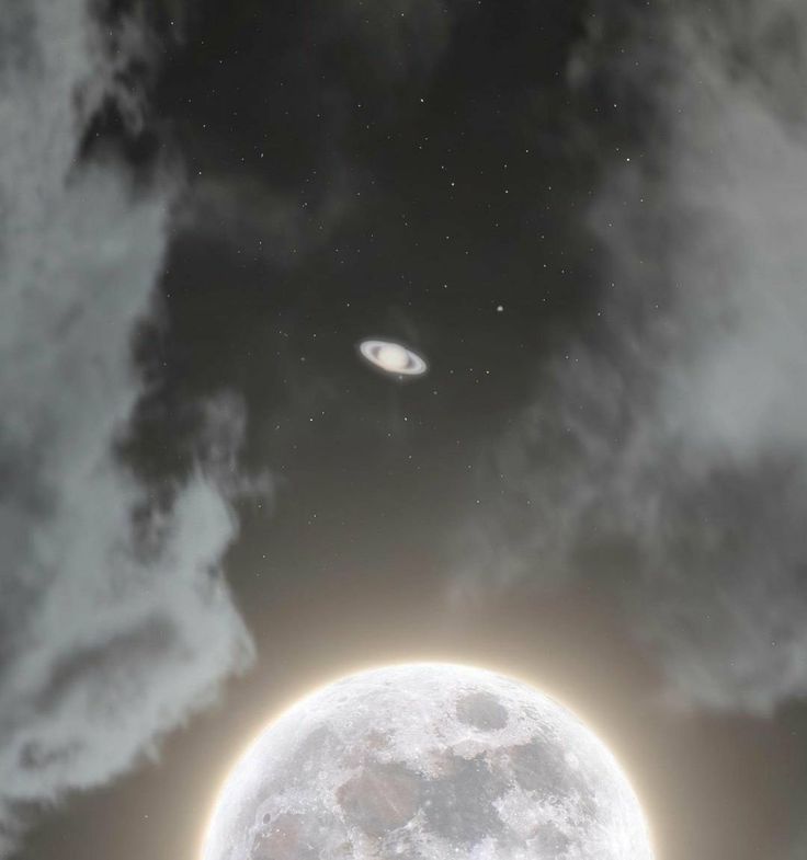 Luna llena y saturno - Bendita Eva