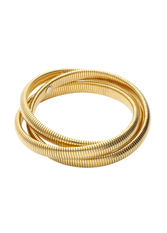 Pulsera Briane triple oro