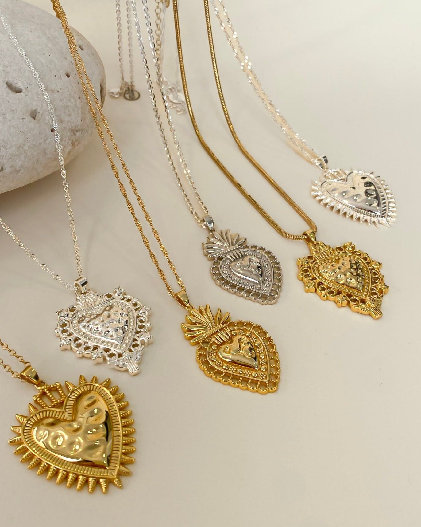 Sagrados Corazones-plata de ley 925