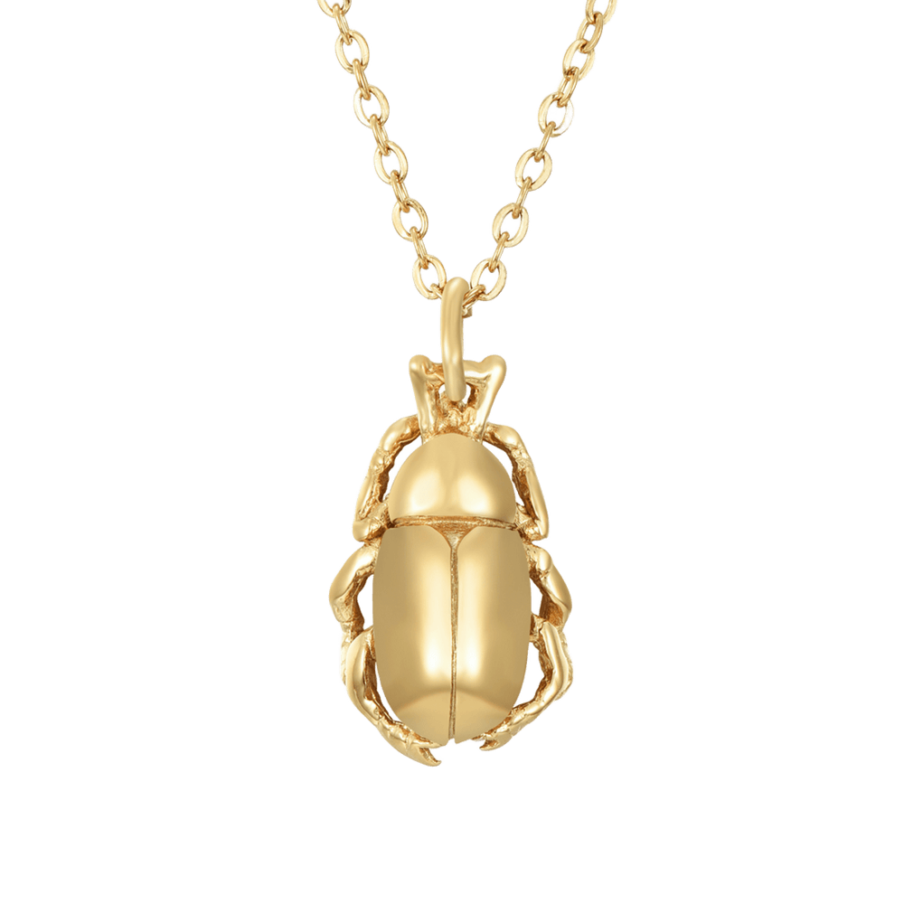 Colgante Escarabajo waterproof oro